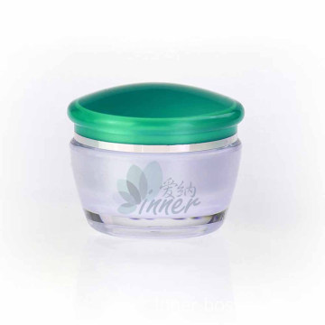 Acrylic Cosmetic Nail Care Gel Cream Round Jars